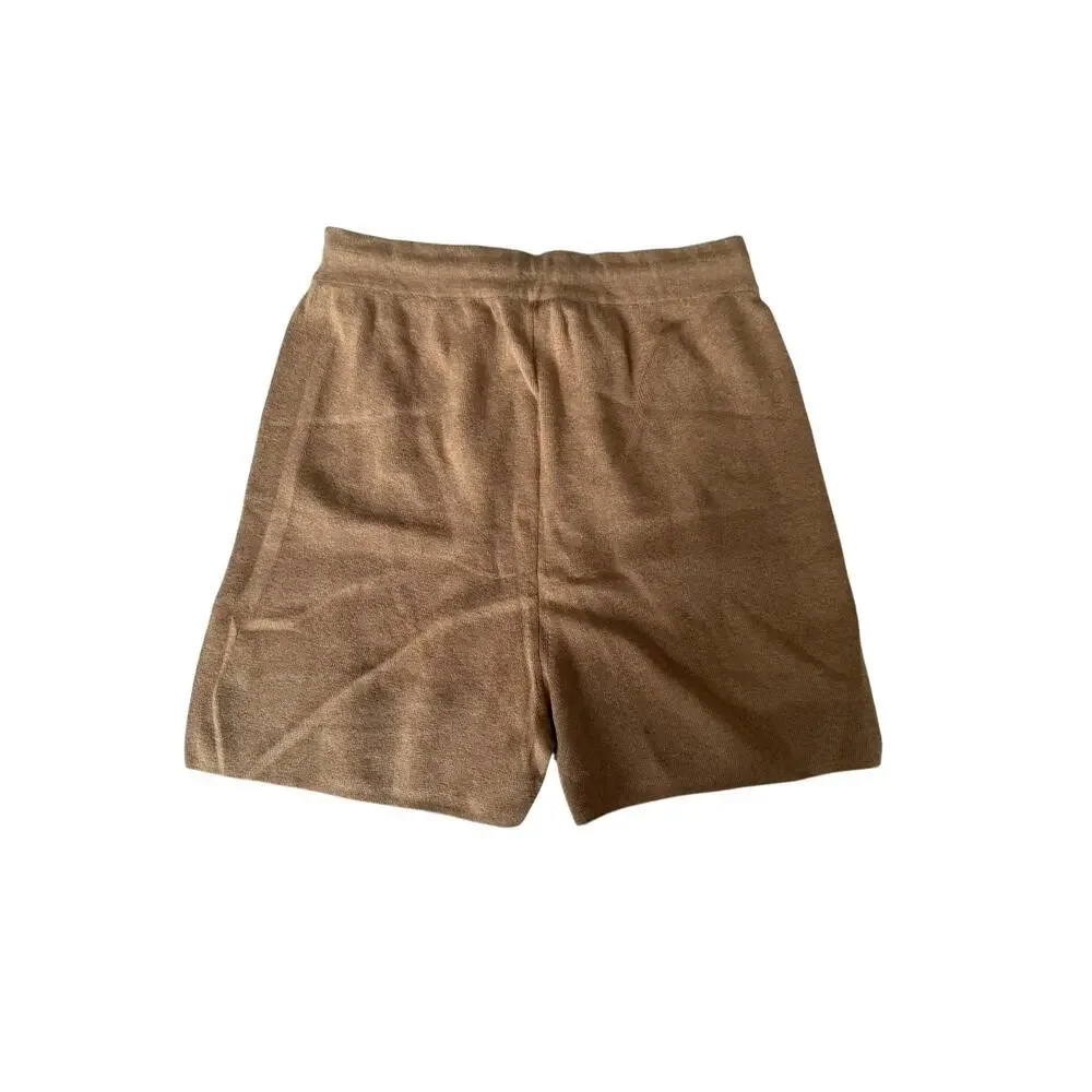 One Grey Day Women's Tan Cashmere Blend Knit Shorts Size XS